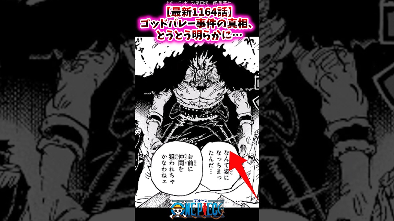 【最新1164話】ゴッドバレー事件の衝撃の真相がついに判明！🔍【ワンピース】