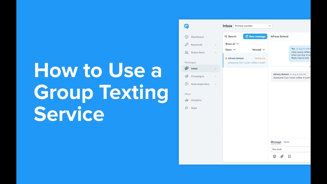 Guide to Using a Secure Group Texting Service 📱