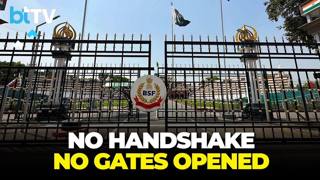 India-Pak Border Ceremony Resumes Without Handshake 🤝