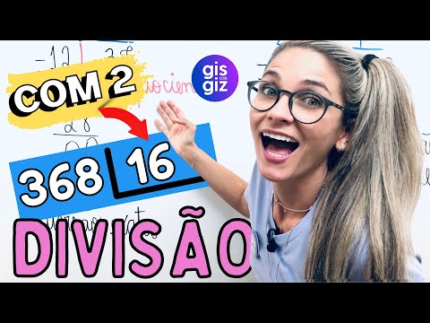 DIVISÃO COM DOIS NÚMEROS NA CHAVE \Prof. Gis/ MATEMÁTICA BÁSICA