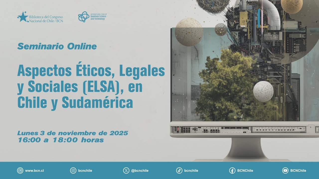 Seminario en Línea: Ética, Legislación y Sociedad en las Tecnologías Cuánticas 🌐