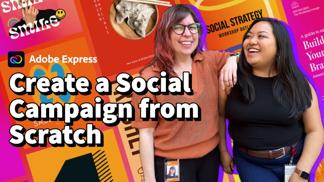 Create a Social Campaign with Adobe Express 📱
