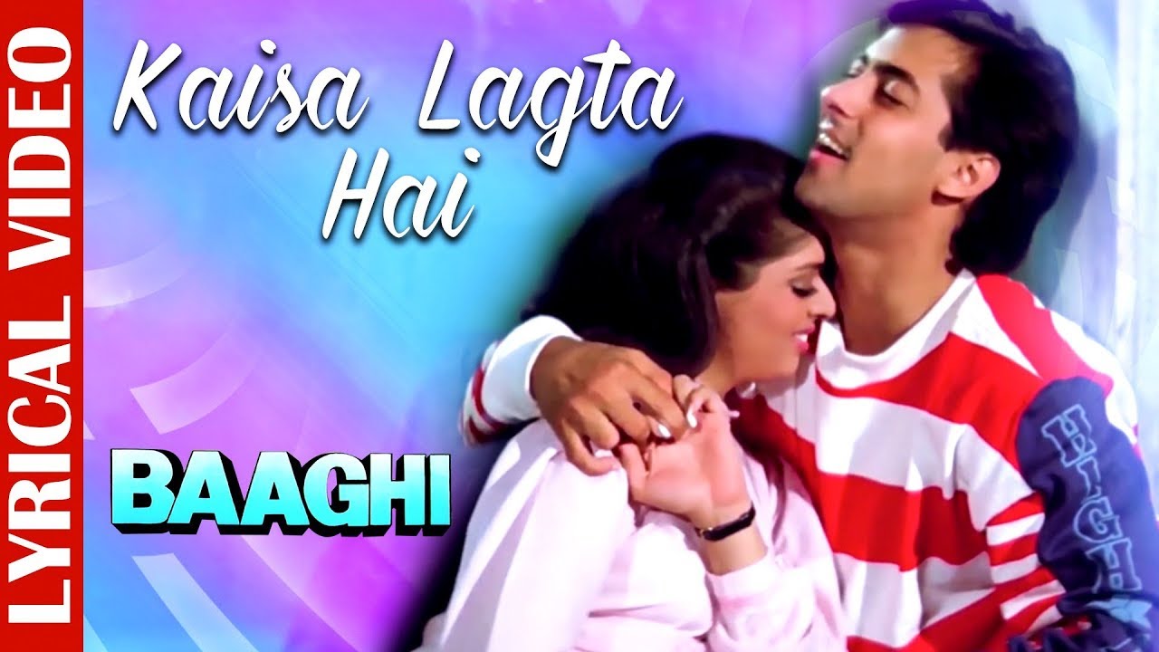 Kaisa Lagta Hai - Lyrical | Salman Khan & Nagma 🎶