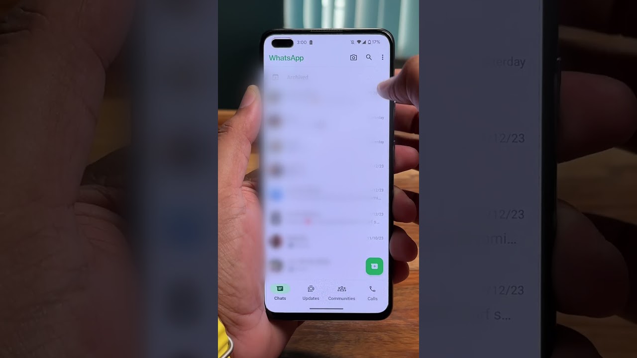 Hide WhatsApp Chats with Secret Code π