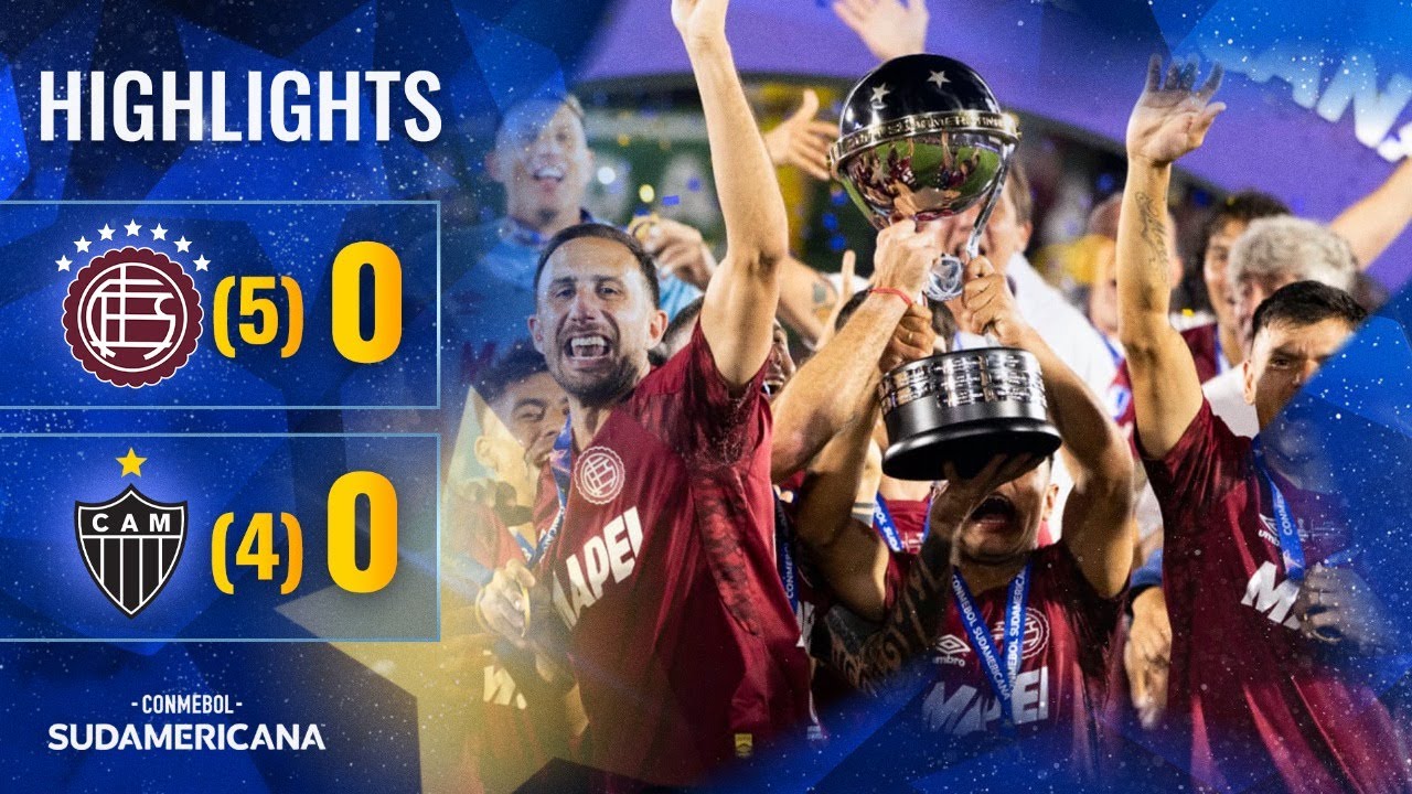 LANÚS X ATLÉTICO MINEIRO | MELHORES MOMENTOS | CONMEBOL SUDAMERICANA 2025