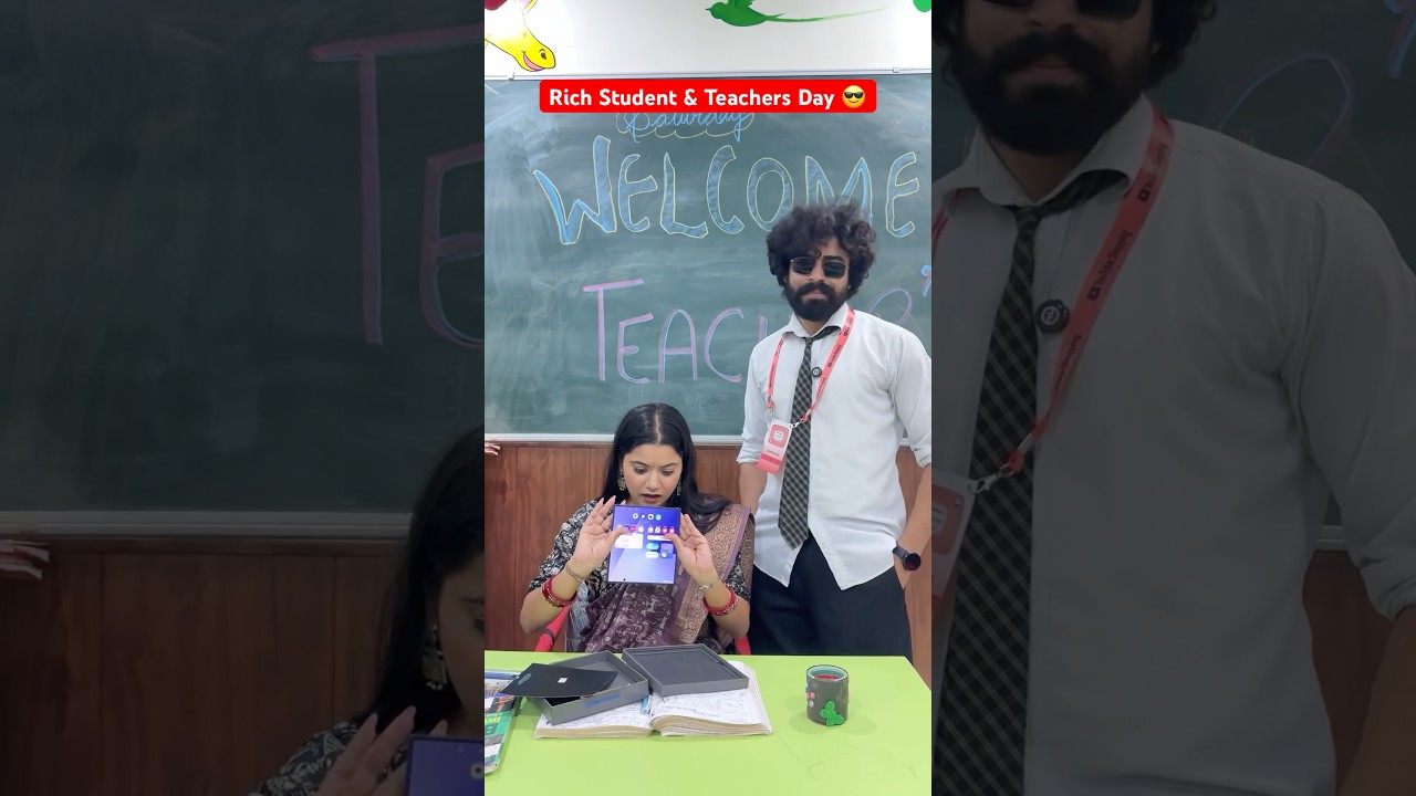 Rich Student Celebrates Teachers' Day 😎