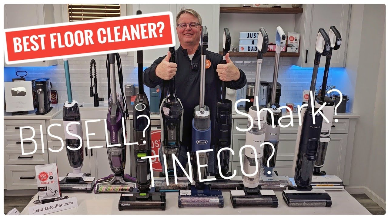 Best Floor Vacuum & Mop: Tineco, Bissell, or Shark?