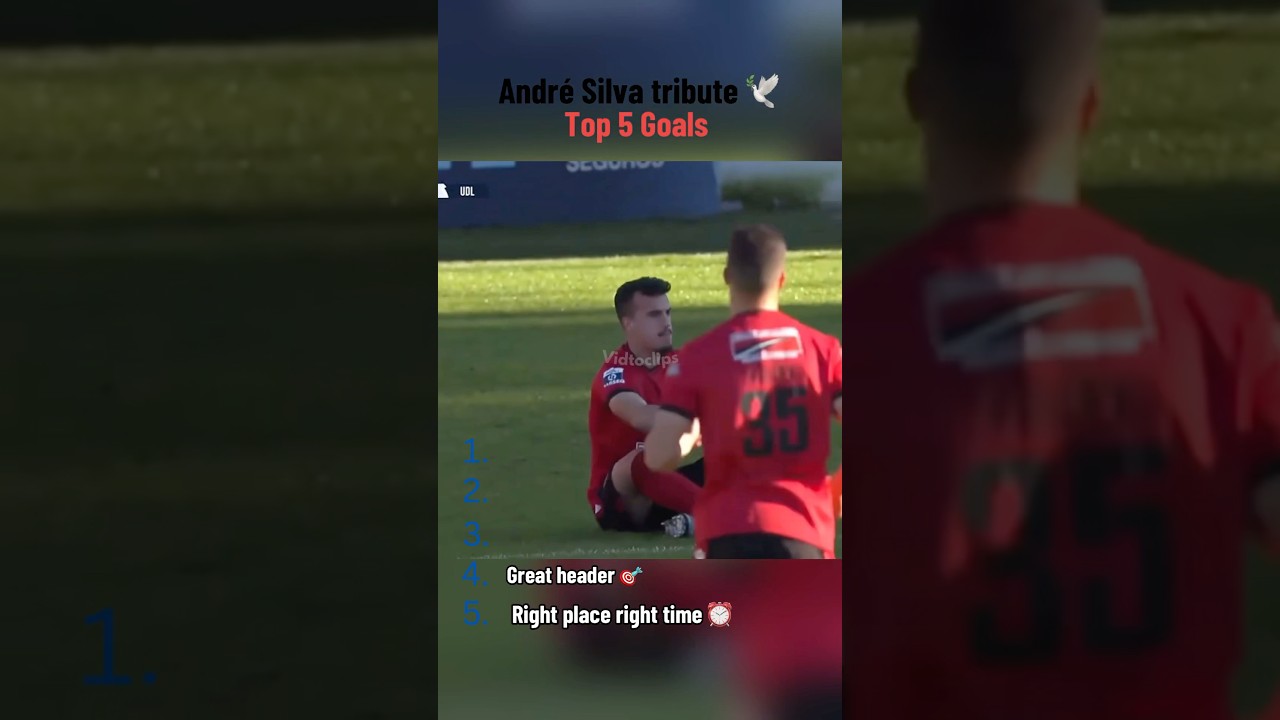 Remembering André Silva: Top 5 Goals of a Talented Footballer 🕊️