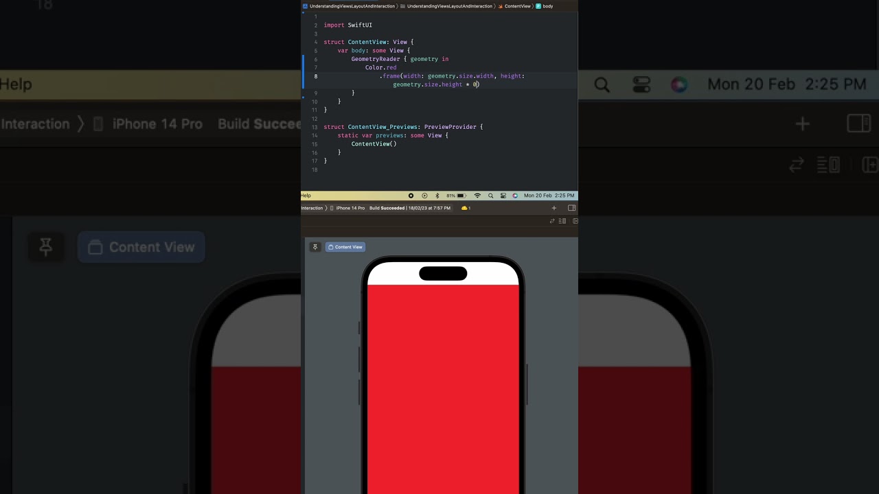 SwiftUI Geometry Reader for Beginners π