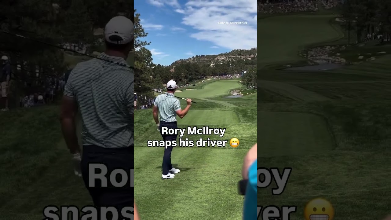 Rory McIlroy's Frustration at BMW Championship 😤