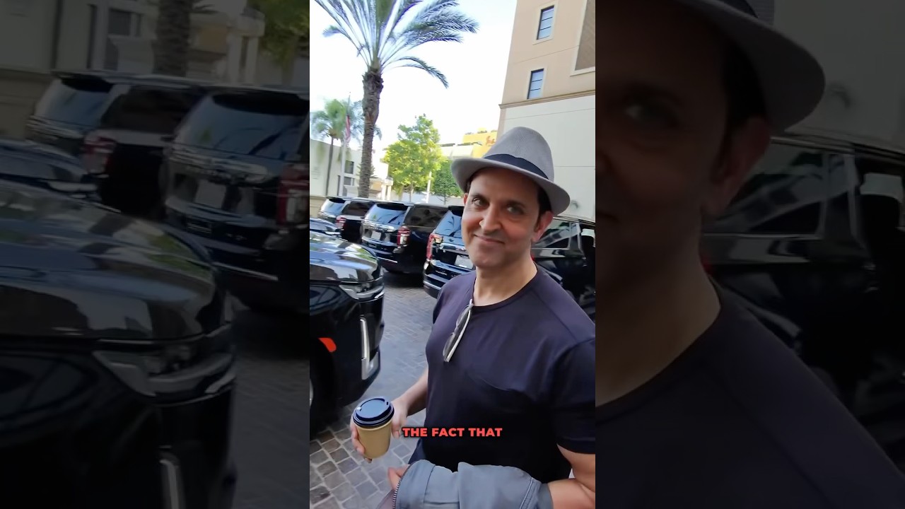 Epic Fan Encounter: Photographer Peter Fouad Meets Hrithik Roshan in Beverly Hills 🌟