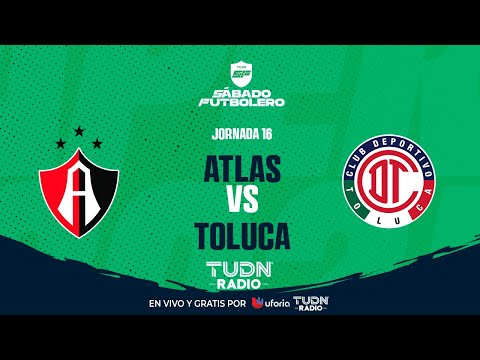 EN VIVO🔴| ATLAS VS TOLUCA | JORNADA 16- LIGA MX APERTURA 2025
