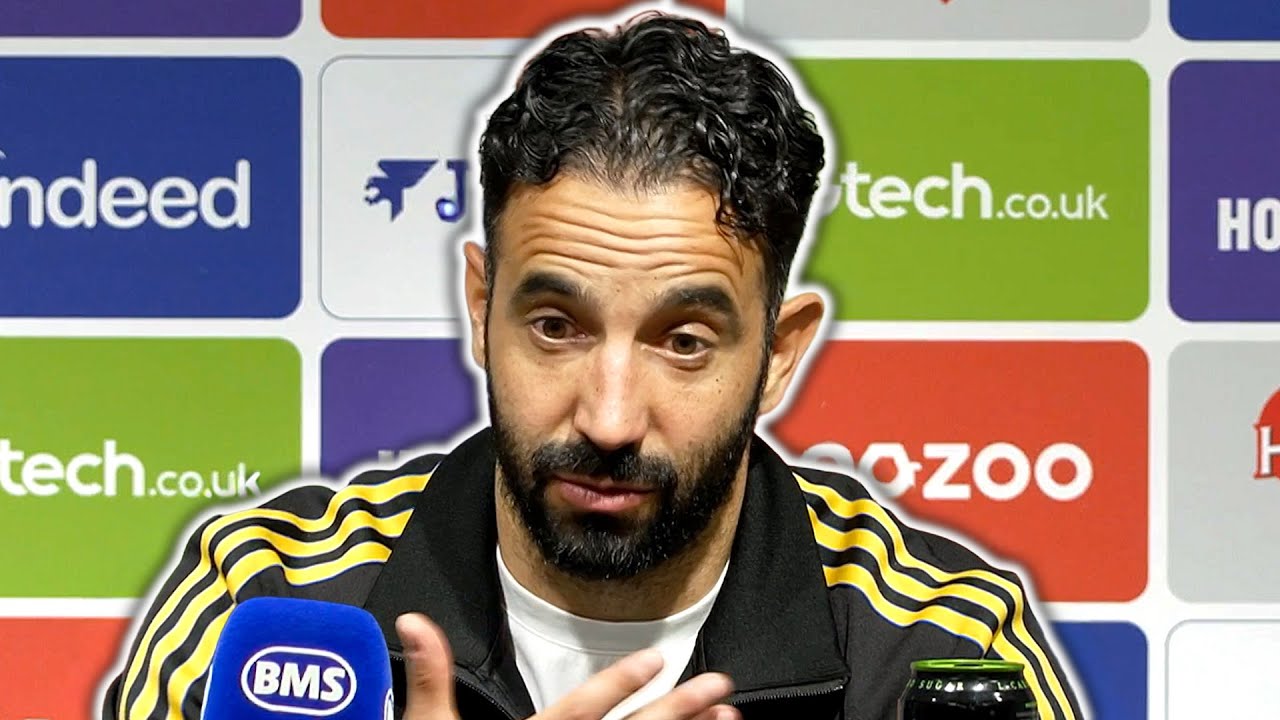 Ruben Amorim's Reaction to Brentford's 3-1 Victory Over Manchester United ⚽