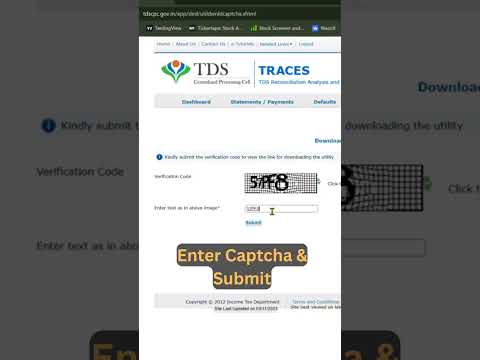 Form 16 Part A & B pdf Converter TRACES #viral #trend #shortfeed