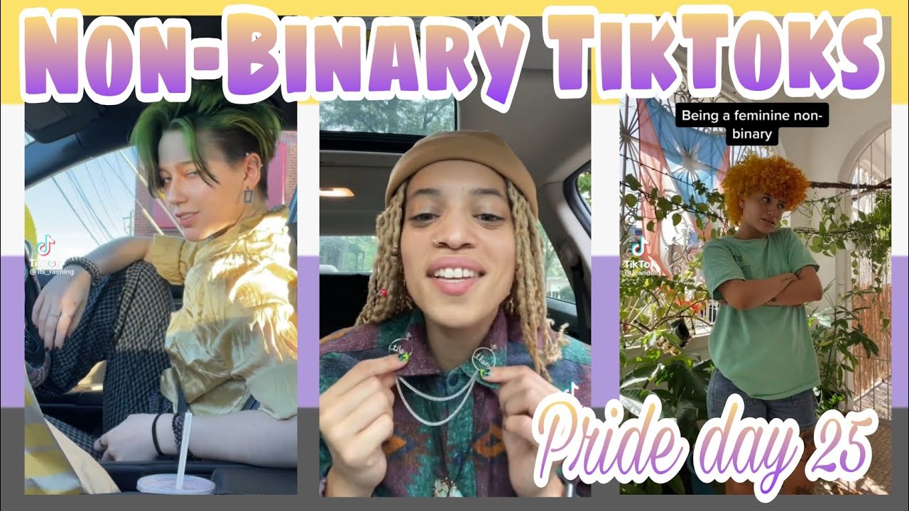 Celebrate Pride Day with Inspiring Non-Binary TikToks 🌈