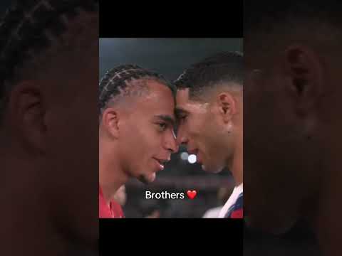 Mbappé & Hakimi: Brothers 🇫🇷❤️🇲🇦 #ligue1 #football #sport #ligue1mcdonalds #edit #sports #foot