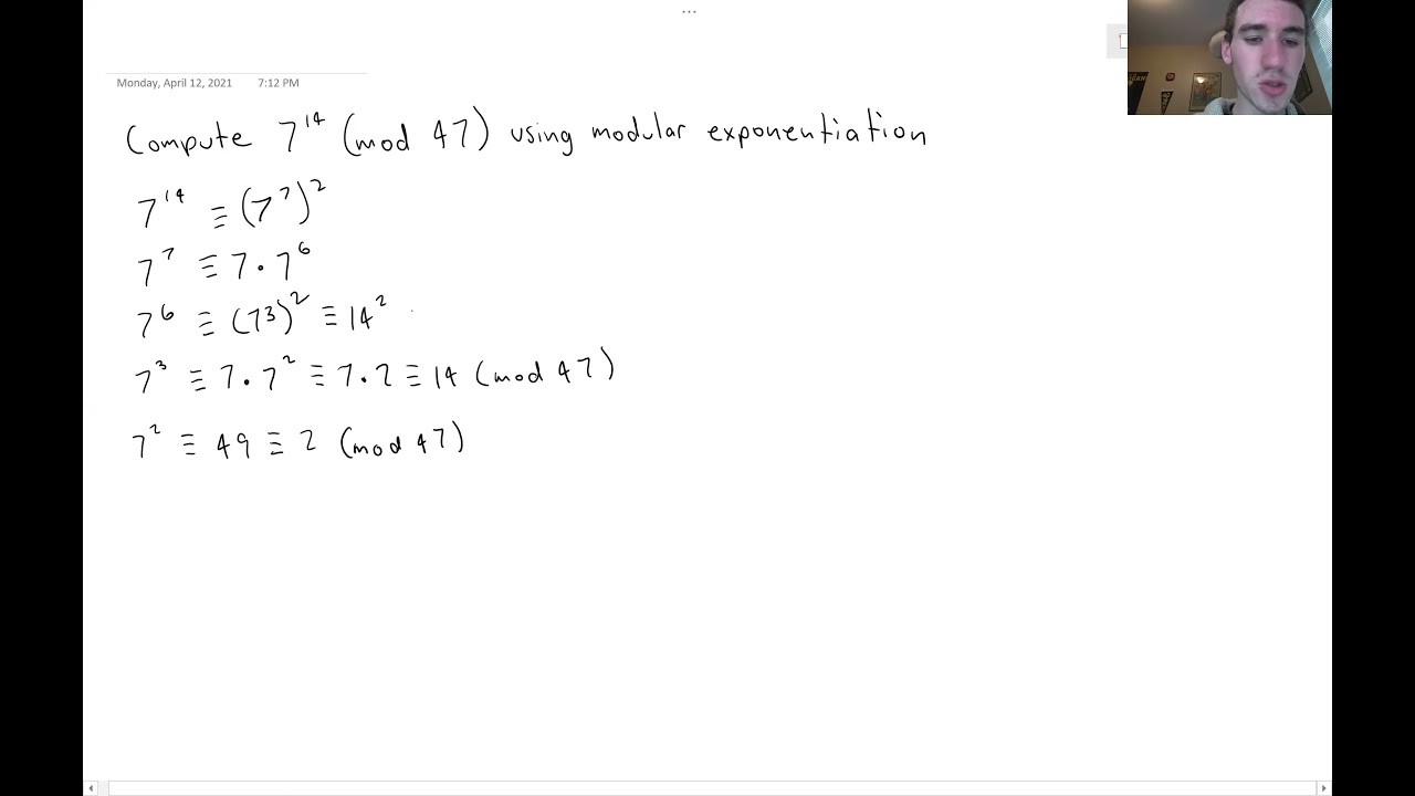 Modular Exponentiation Explained π’