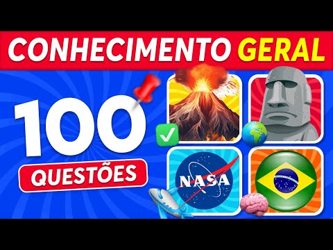 Quão Boa é a Sua Geografia? 🌍🧠🤔 100 Perguntas de Conhecimento Geral sobre Geografia! 📍