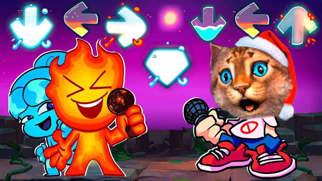 Огонь и Вода в Friday Night Funkin' 🔥💧