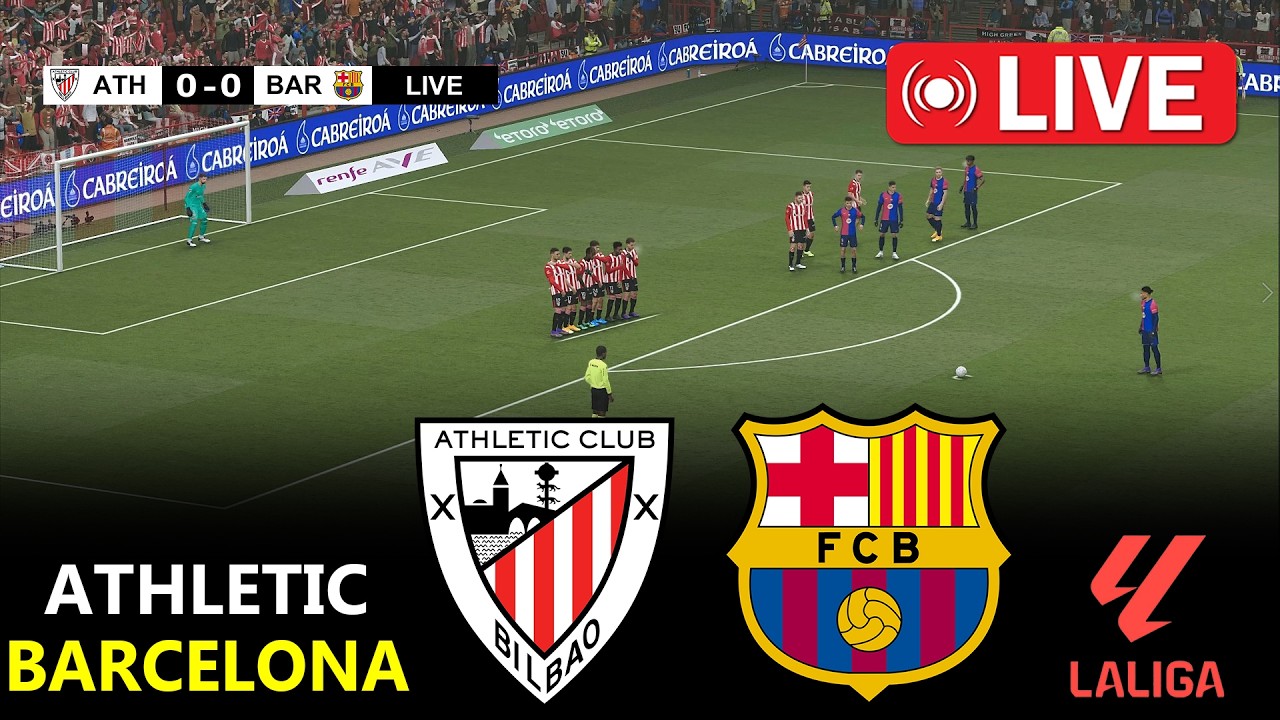 Athletic Club vs Barcelona | La Liga 2026 | PES 21 Simulation ⚽