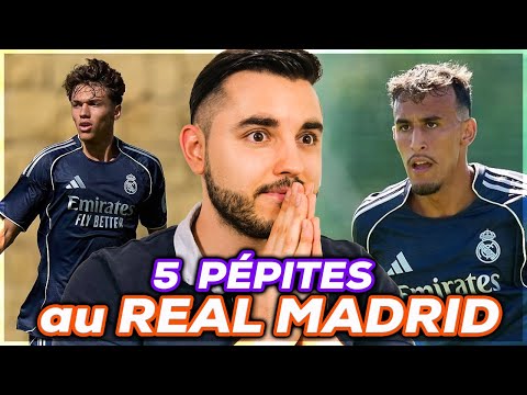 5 joueurs du REAL CASTILLA à surveiller au REAL MADRID