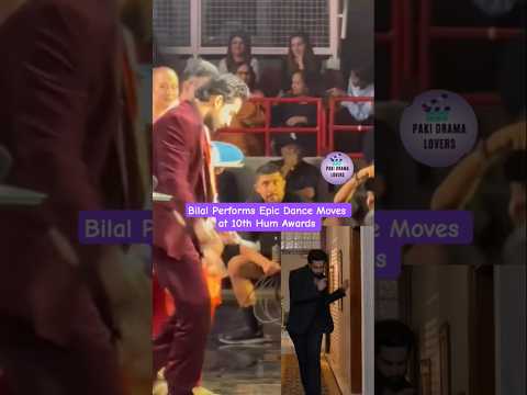 Bilal Abbas Viral Dance At Hum Awards #bilalabbaskhan #ishqmurshid #bilalabbas #danceshorts #viral