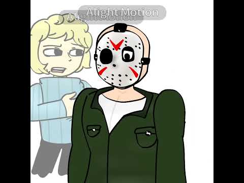 Jason is just a silly little guy #lazy #animation #jasonvoorhees