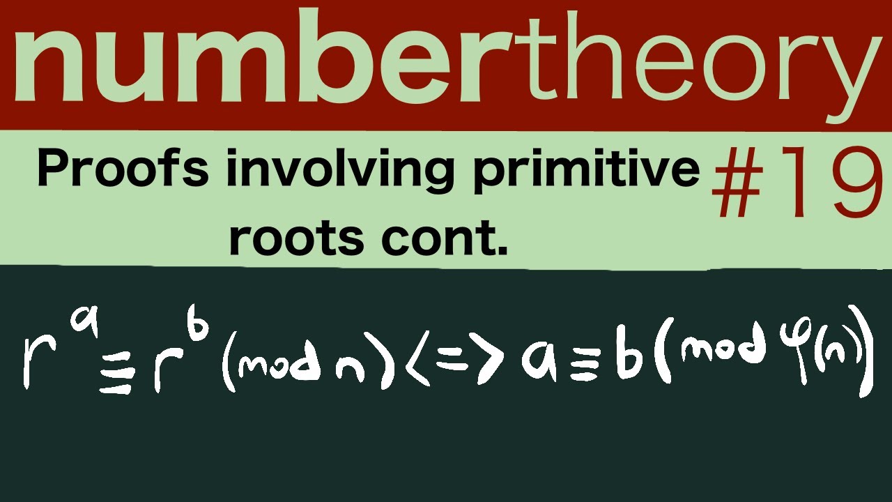 Applications of Primitive Roots in Number Theory š¢