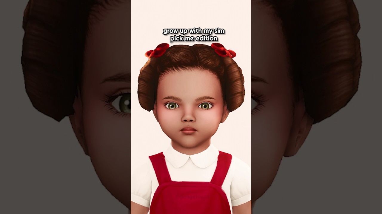 Growing Up with My Sim | PICK ME Edition 🫣