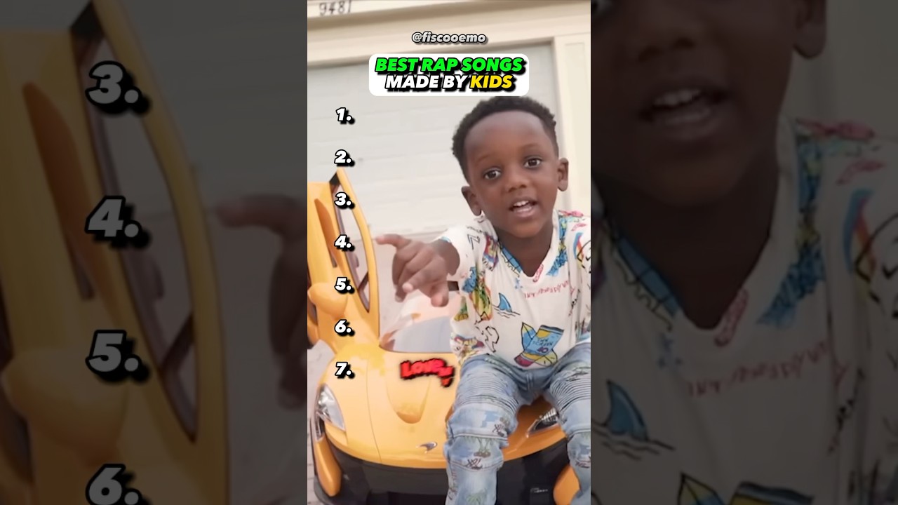 Top Kid-Produced Rap Song 🎤