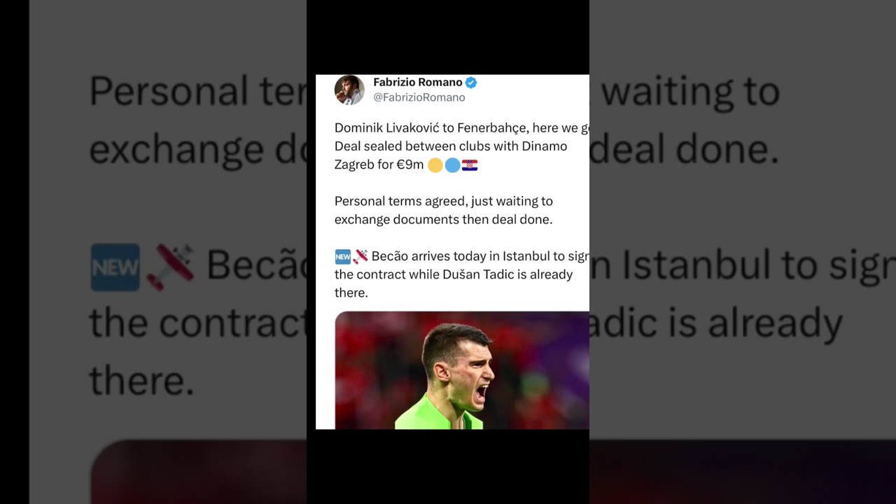 Fenerbahçe Fans: Romano's Latest Tweet ✨