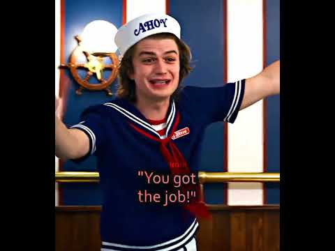 Dustin & Steve 💗 | Stranger Things S3E2 #Shorts