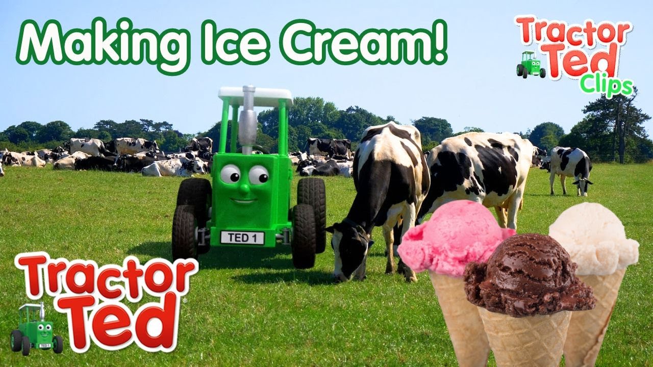 Farm Ice Cream Adventure with Tractor Ted 🍦
