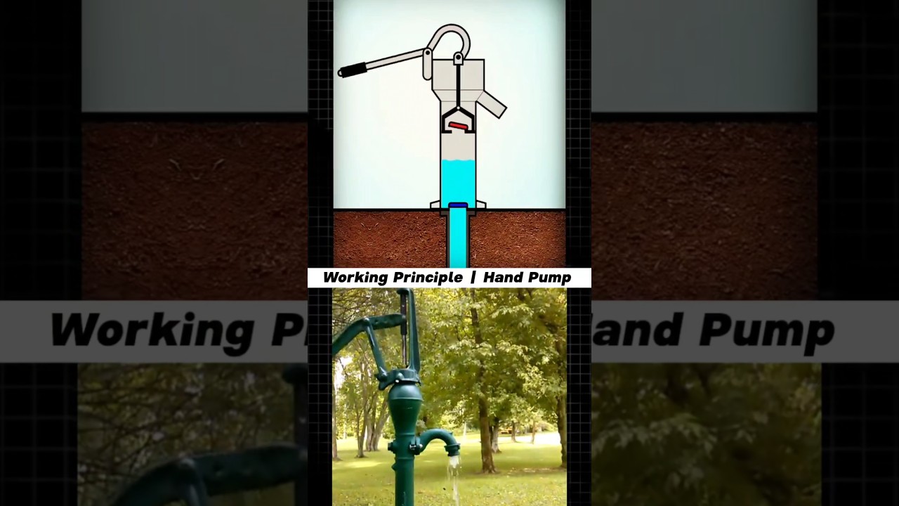 How a Hand Pump Works 🛠️