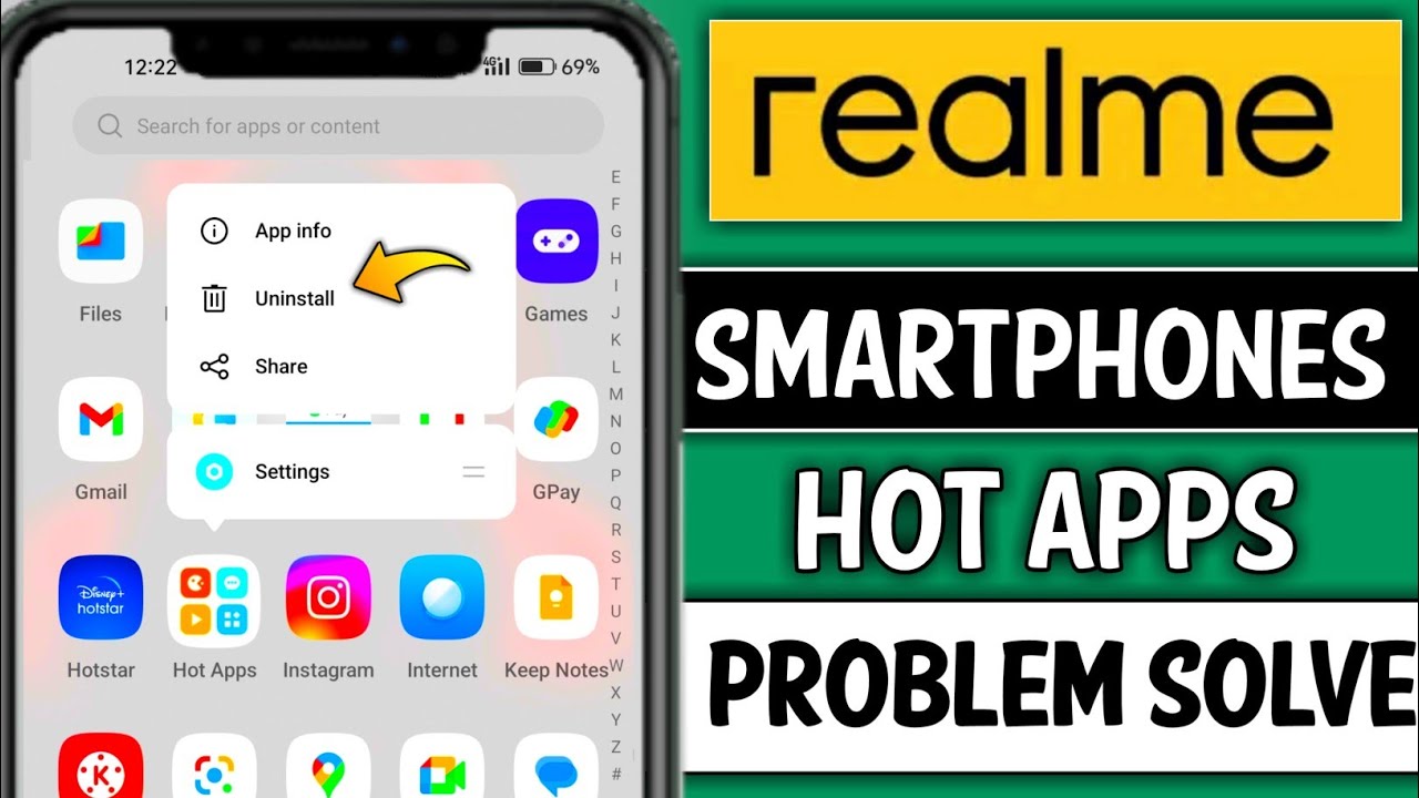 Fix Realme Hot Apps Issue 🔥