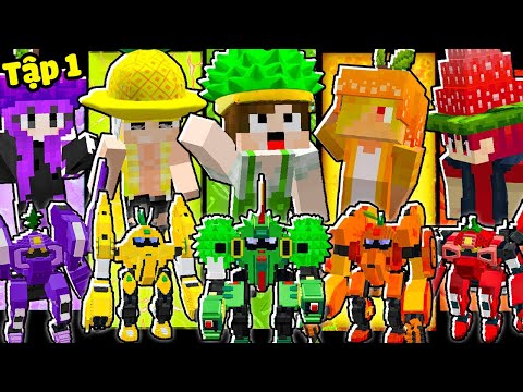 Robo Trái Cây [Tập 1] Làng Sinh Tố Sở Hữu ROBO TRÁI CÂY !!!