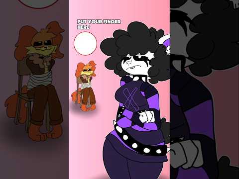 Smiling Critters X Nightmare Critters DogDay X BabaChop's Put Your Finger HERE Challenge 🐑🔪🐶