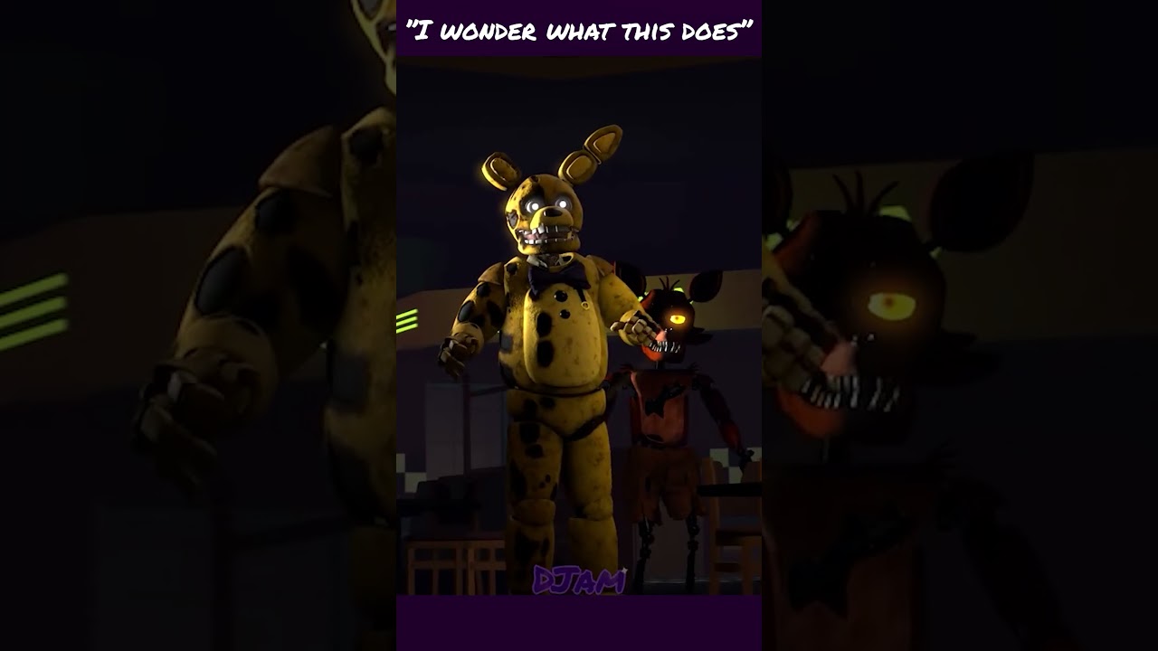 SFM/FNAF: William Afton's Springlock Mishap 🤔