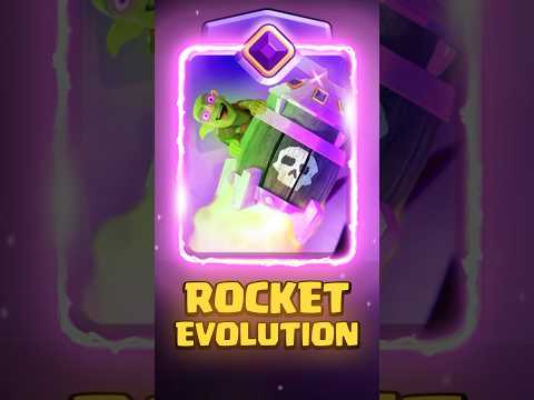 🚀Rocket Evolution concept #clashroyale