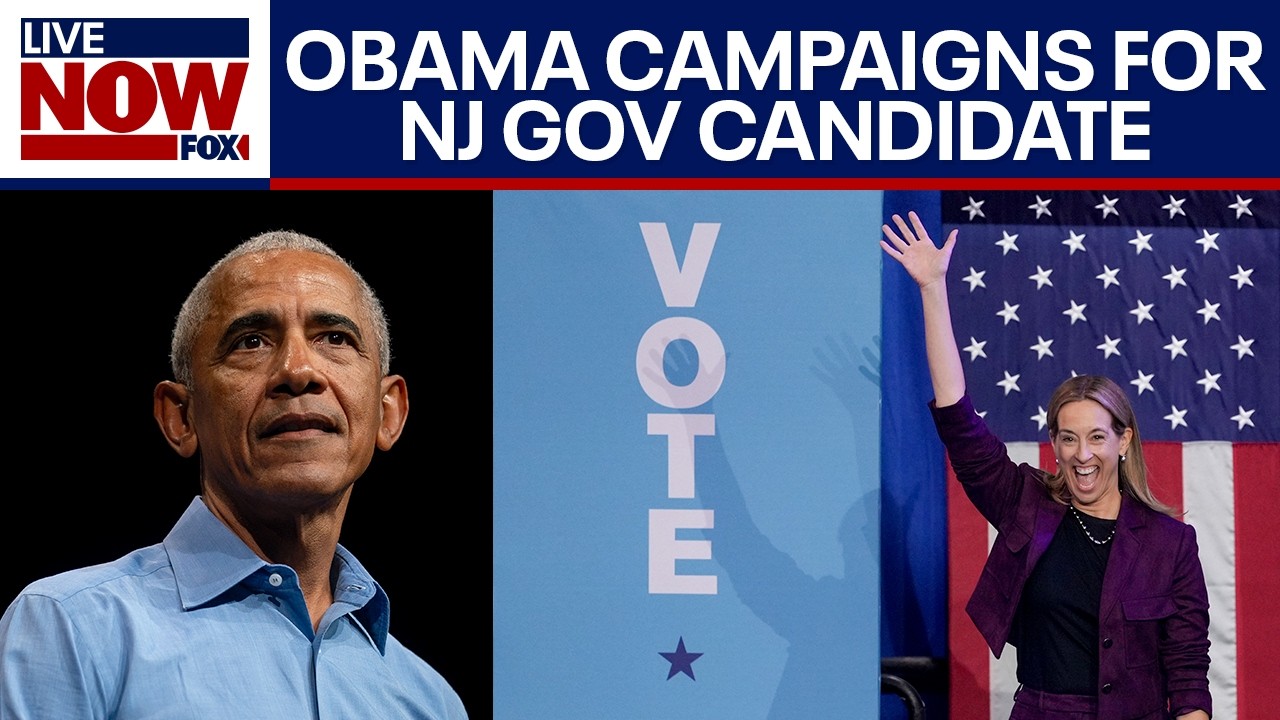 Obama Campaigns for Mikie Sherrill in New Jersey Gubernatorial Race 🗳️