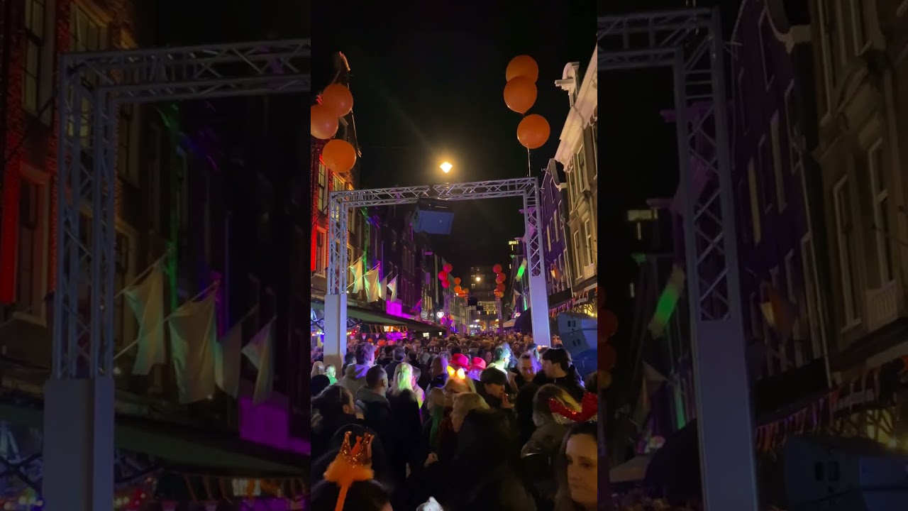 Kings Day 2023 Night Party in Amsterdam ๐