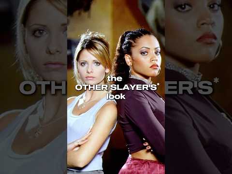 the Kendra Young look - a beauty breakdown on Buffy the Vampire Slayer S2 🗡️📺 #buffy #tv #makeup