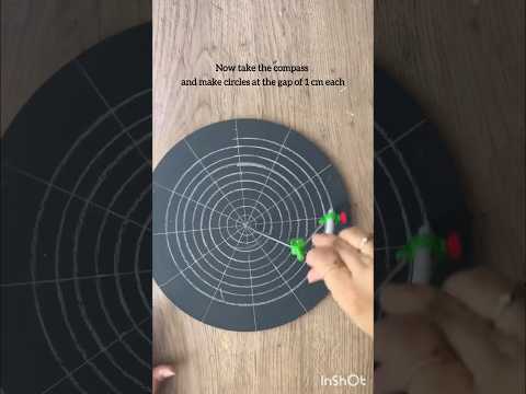 Dot mandala guide marks tutorial #dotmandala #mandala #shorts #trending #tutorial #beginners #art