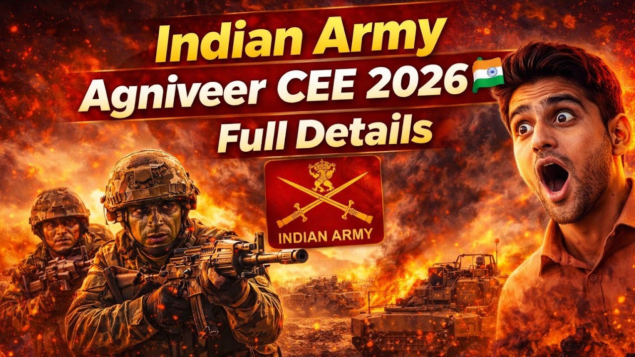 Indian Army Agniveer CEE 2026: Details & Application 🇮🇳