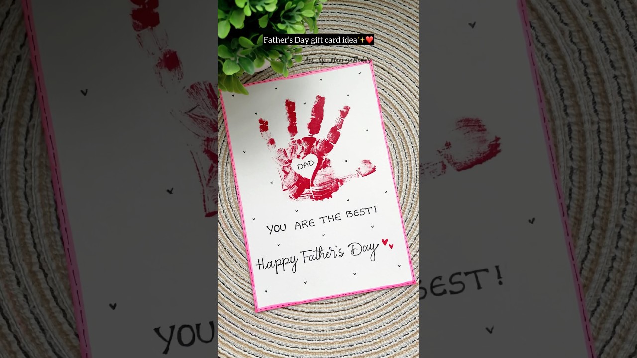Father’s Day Gift Card Ideas 🎁
