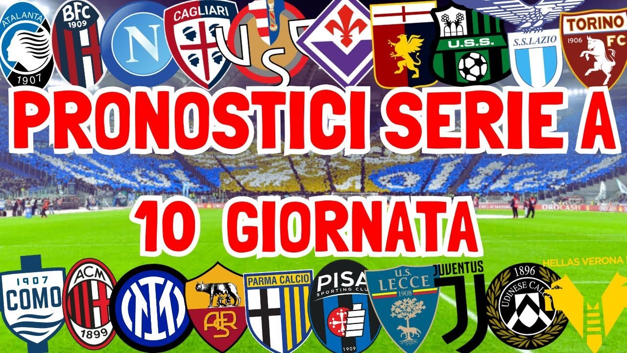Serie A Pronostici & Anteprime: Parma Bologna, Milan Roma, Sassuolo Genoa ⚽