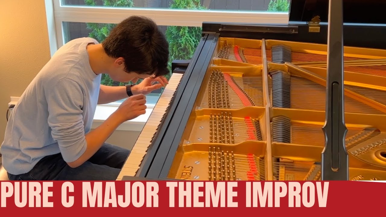 Beautiful C Major Theme Piano Improvisation by Charlie Albright 🎹