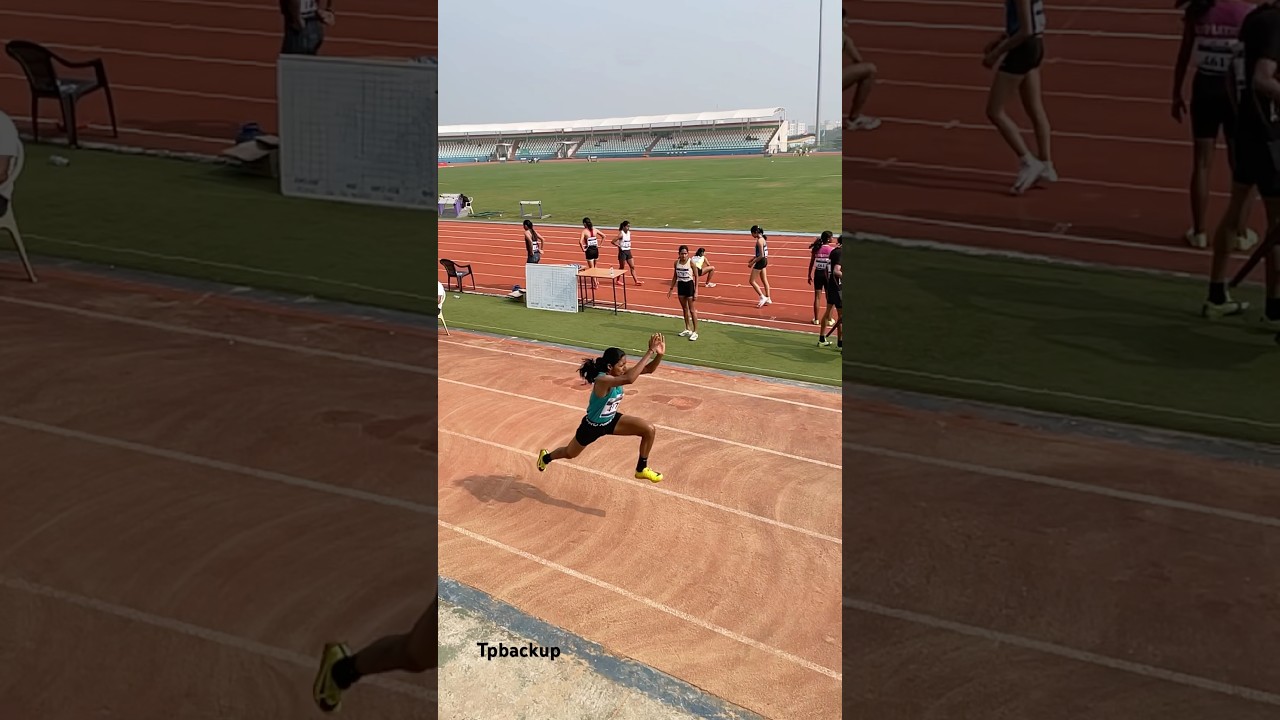 Girls' Triple Jump at Bhubaneswar AIU Games 🏃‍♀️