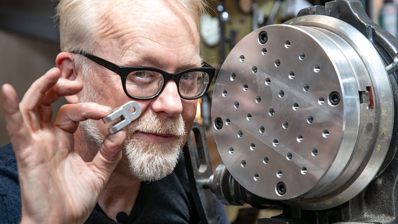 Adam Savage Crafts a Machining 'Cheese Plate' 🧀