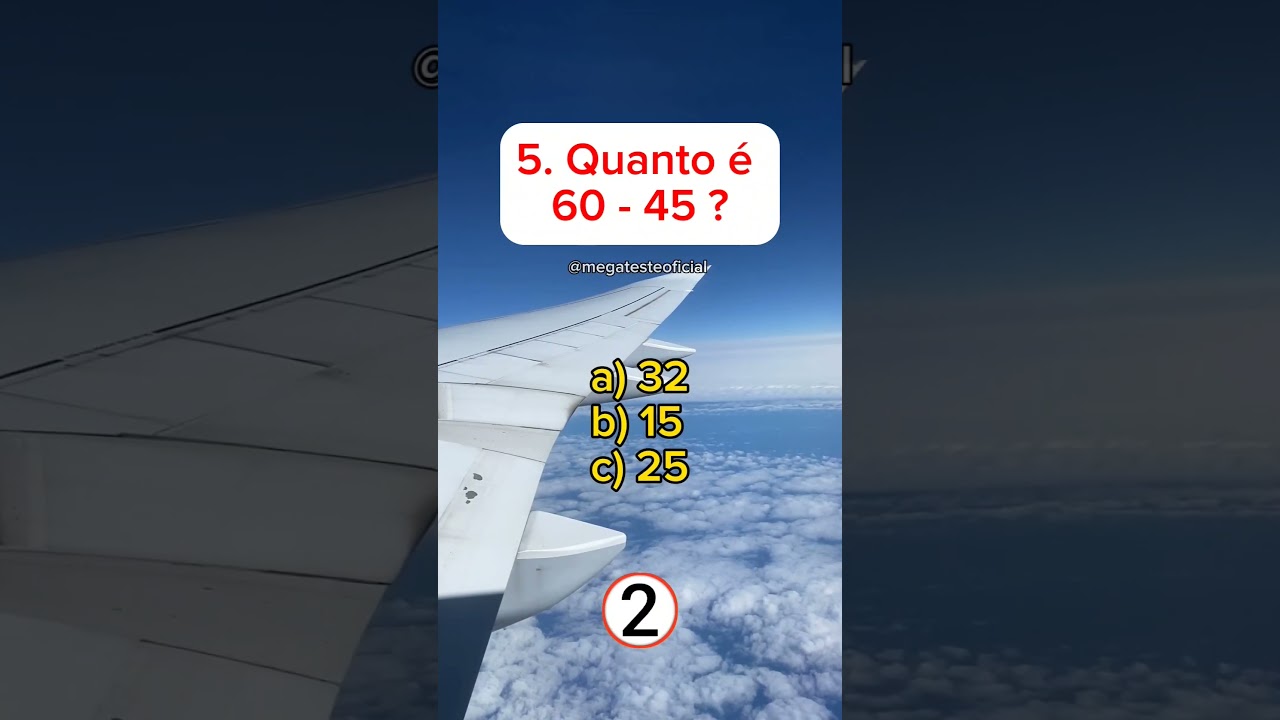 Desafie seus Conhecimentos com Nosso Quiz de Matemática! 🧮